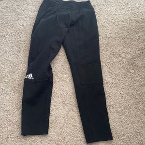 adidas black joggers